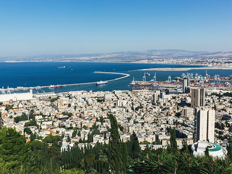 חיפה, מידע היסטורי על העיר חיפה ועסקים מובילים - העיר שלי